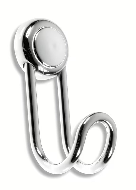 Kromirani kupaonski kukica Novaservis Metalia pro za vješanje ručnika i dodataka.