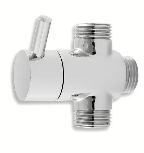Kromirani keramički preusmjerivač Novaservis pro prebacivanje između dva izlaza vode