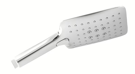 Kromirana ručna ručni tuš Novaservis s pravokutnim dizajnom i tri podesiva mlaza