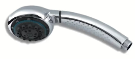 Kromirani ručni tuš Novaservis Rutempo sa 7 podesivih mlazova i gumenim mlaznicama.