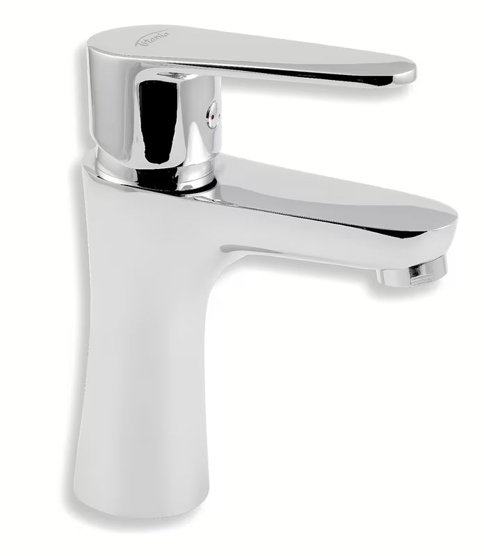 Kromirana jednoručna baterija stojeća miješalica za umivaonik Novaservis Titania Fresh bez odvoda