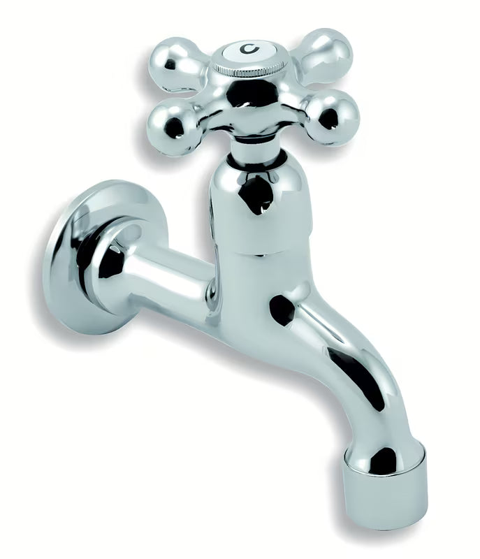 Novaservis Titania Retro II ventilski zidni ventil za umivaonik u krom izvedbi