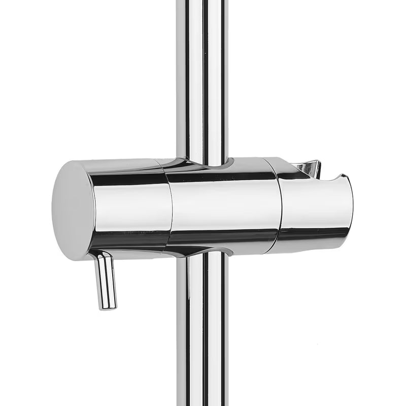 Tuš set Optima Comfort u izvedbi chrome s ručnim tušem, tuš šipkom i tuš crijevom