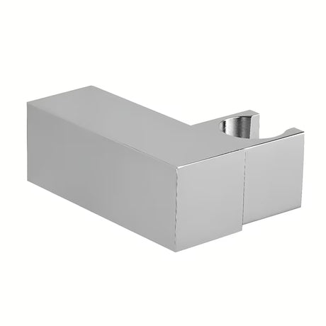 Zidni rotirajući nosač ručnog tuša Optima u krom izvedbi, četvrtasti dizajn