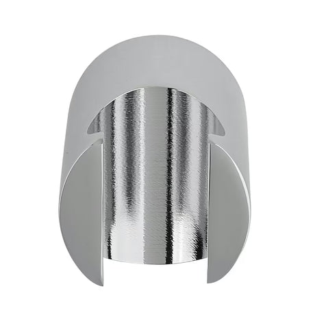 Kromirani zidni fiksni nosač ručnog tuša Optima u okruglom dizajnu