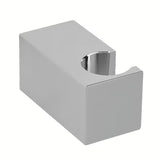 Kromirani zidni fiksni nosač ručnog tuša Optima u četvrtastom dizajnu