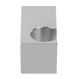 Kromirani zidni fiksni nosač ručnog tuša Optima u četvrtastom dizajnu