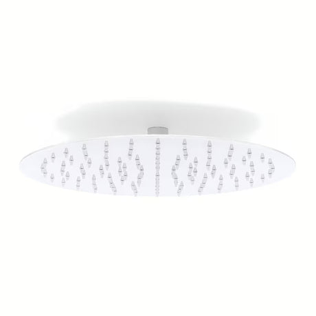 Okrugla mjedena nadglavni tuš Optima Chrome promjera 30 cm u krom izvedbi.