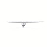 Okrugla mjedena nadglavni tuš Optima Chrome promjera 30 cm u krom izvedbi.