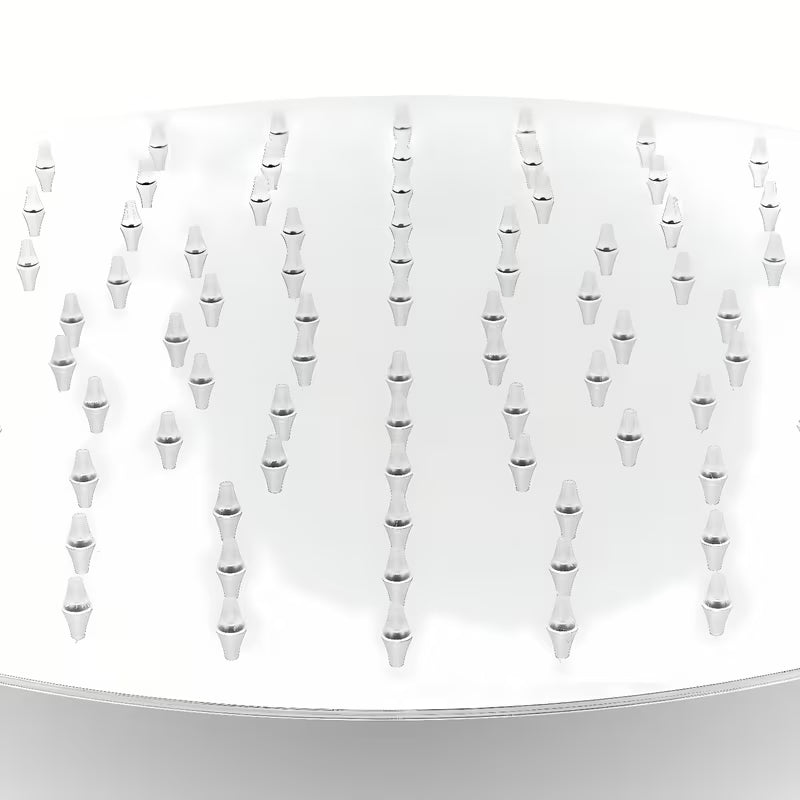 Okrugla mjedena nadglavni tuš Optima Chrome promjera 30 cm u krom izvedbi.