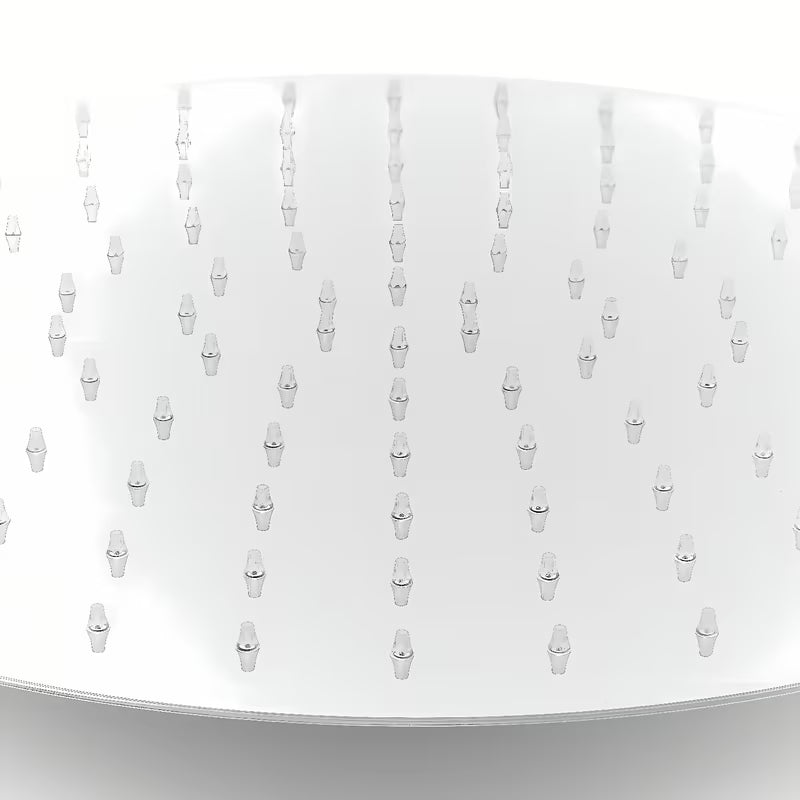 Mjedena nadglavni tuš Optima Chrome okruglog dizajna, promjer 40 cm.