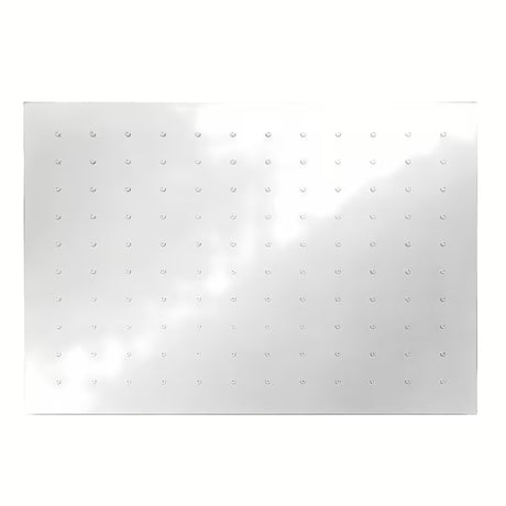 Mesingani nadglavni tuš Optima Chrome četvrtastog dizajna, dimenzija 34x22 cm