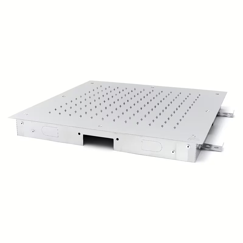 Ugradbeni četvrtasti nadglavni tuš Optima Chrome 50x50 cm u krom izvedbi