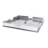 Ugradbeni četvrtasti nadglavni tuš Optima Chrome 50x50 cm u krom izvedbi