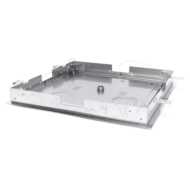 Ugradbeni četvrtasti nadglavni tuš Optima Chrome 50x50 cm u krom izvedbi