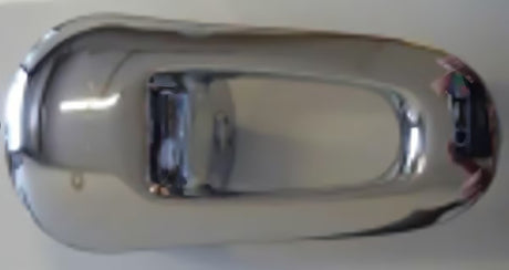 Kromirana ručica Optima Lavela kao zamjenski dio pro za slavinu sa zaobljenim bezvremenskim dizajnom.