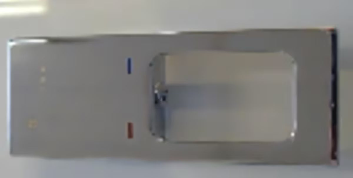 Kromirana ručica Optima Levanta kao zamjenski dio za slavinu