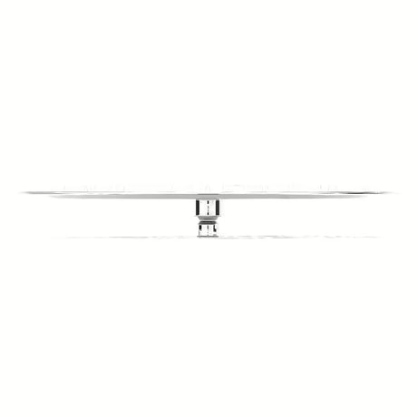 Mjedena nadglavni tuš Optima Chrome okruglog dizajna, promjer 40 cm.