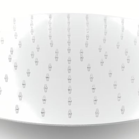Mjedena nadglavni tuš Optima Chrome okruglog dizajna, promjer 40 cm.