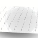 Kvadratni mesingani nadglavni tuš Optima Chrome četvrtastog dizajna, 40 x 40 cm.