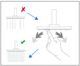Kvadratni mesingani nadglavni tuš Optima Chrome četvrtastog dizajna, 40 x 40 cm.
