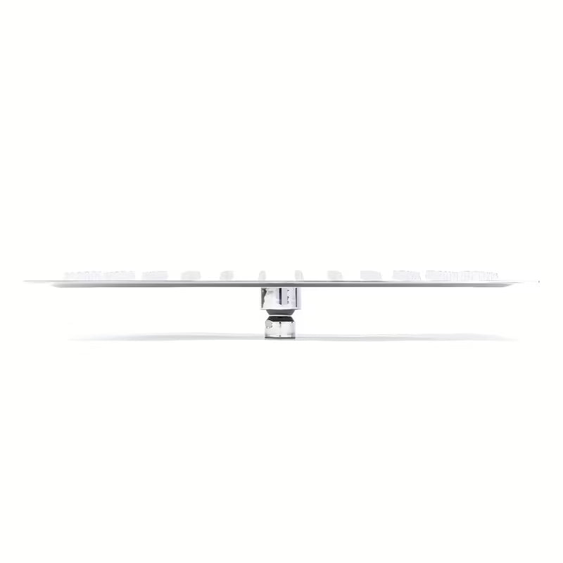 Mesingani nadglavni tuš Optima Chrome četvrtastog dizajna, dimenzija 34x22 cm