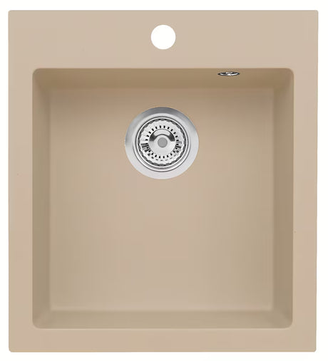 Granitni sudoper  Optima Pablo pro za nadgradnu ugradnju, bež mat izvedba