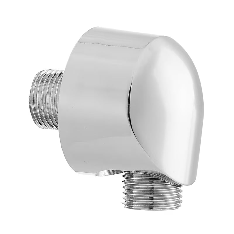 Optima podžbukni priključak u krom izvedbi, zaobljenog dizajna