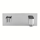 Optima podžbukni priključak tuševi u kromu s držačem ručne tuševi u zaobljenom dizajnu