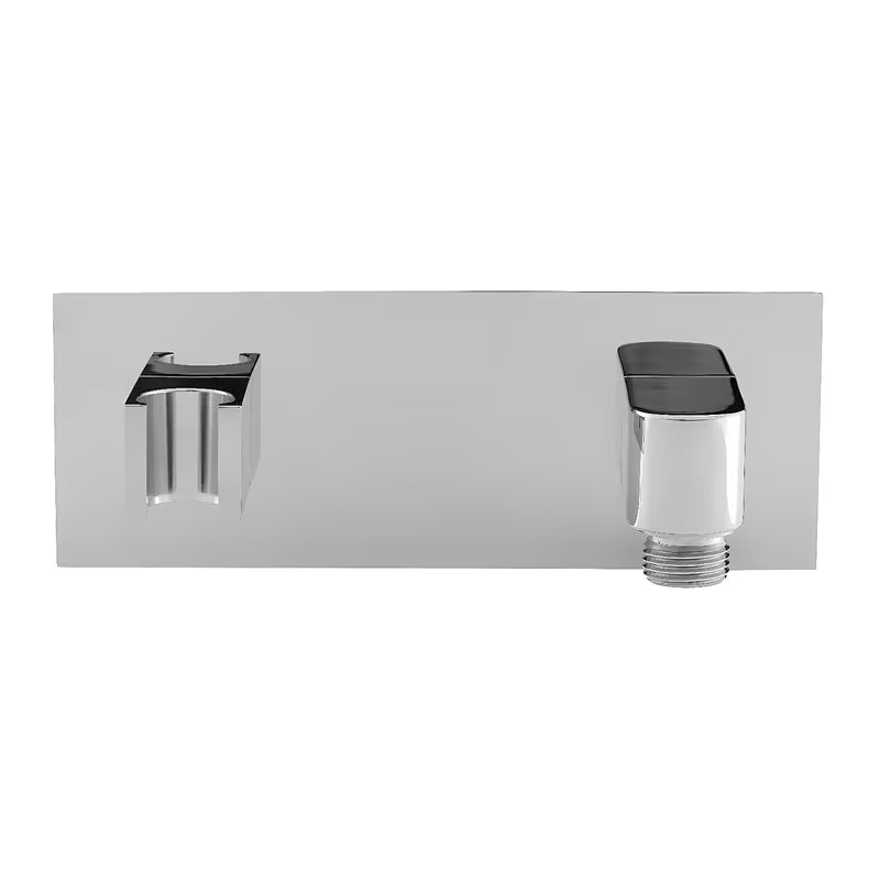 Optima podžbukni priključak tuševi u kromu s držačem ručne tuševi u zaobljenom dizajnu