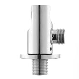 Kromirani podžbukni priključak Optima s držačem za ručnu tuševi u okruglom dizajnu