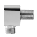 Optima podžbukni priključak pro priključak tuš crijeva u kromiranom, zaobljenom dizajnu