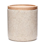 Kutija s poklopcem Optima Poly u nijansi light-limestone s drvenim poklopcem