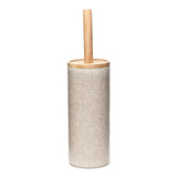 ČETKA za Wc Optima Poly u nijansi light-limestone, od polirezina i drva