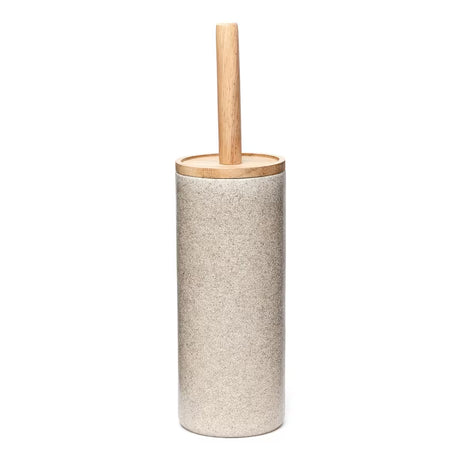 ČETKA za Wc Optima Poly u nijansi light-limestone, od polirezina i drva
