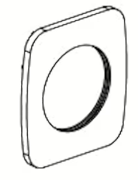 Optima Cube Way zamjenska rozeta za tijelo b. CU101 pro za podžbuknu slavinu za umivaonik.