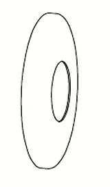 Zamjenska rozeta Optima namijenjena pro za slavinu model LU210