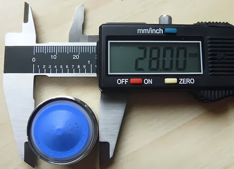 Perlator Optima pro nježan mlaz vode, uštedu vode i manje prskanja kod umivaonici ili sudopera.