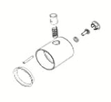 Zamjenska ručica za termostatske miješalice Optima pro za regulaciju temperature