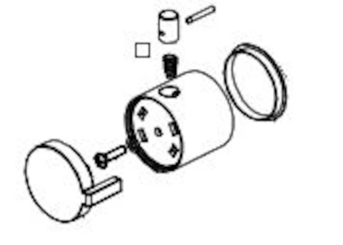 Zamjenska ručica Optima pro za termostatsku tuš miješalicu pro za udobno podešavanje temperature