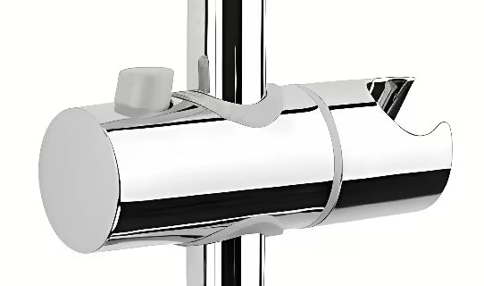 Zamjenski klizač Optima pro za tuš šipku sa sjajnom kromiranom završnom obradom