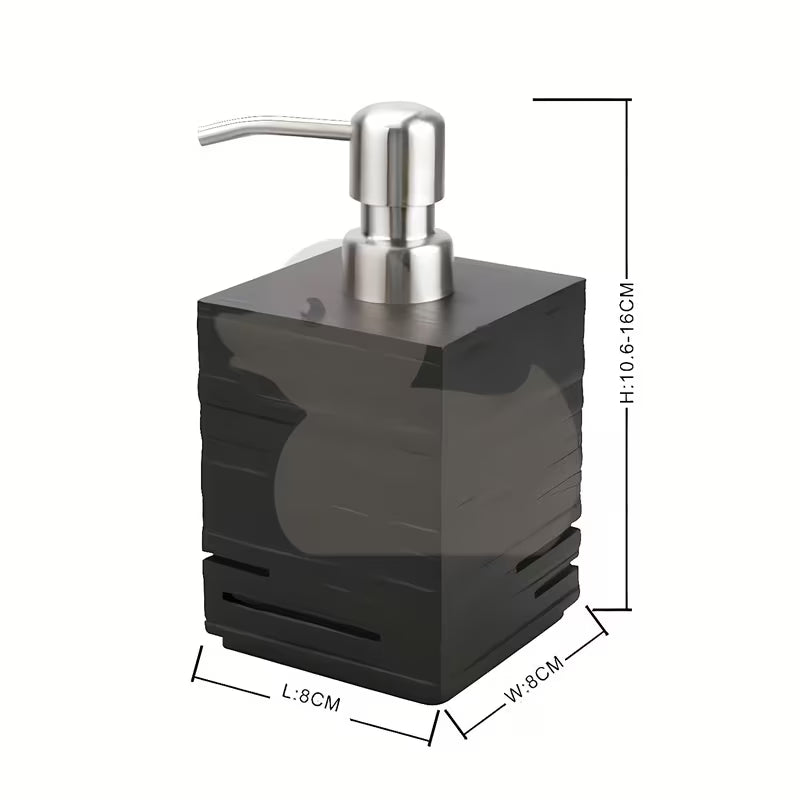 Smeđi samostojeći  dozator sapuna Optima Salea modernog dizajna