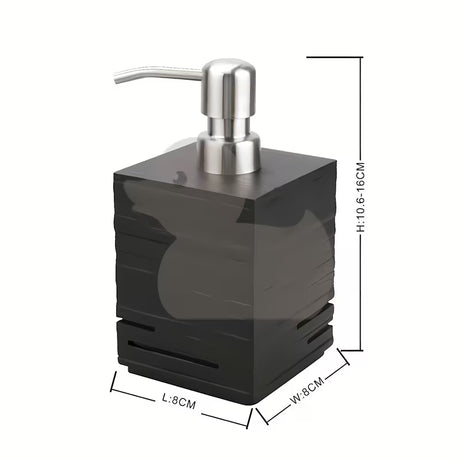 Smeđi samostojeći  dozator sapuna Optima Salea modernog dizajna