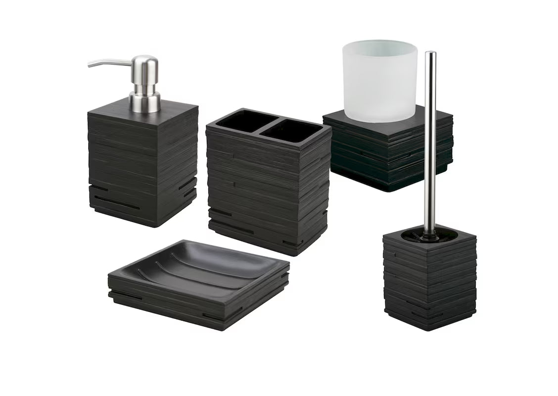 Smeđa samostojeći  četvrtasta posuda za sapun Optima Salea za kupaonicu