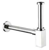 Dizajnerski sifon za umivaonik Optima Chrome promjera 32 mm