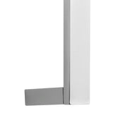 Kvadratna tuš šipka Optima Chrome s kliznim držačem, duljina 68 cm