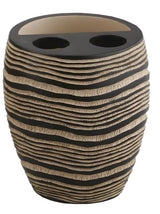 Smeđa samostojeći  držač za četkice za zube Optima Soreta sa zanimljivim dizajnom