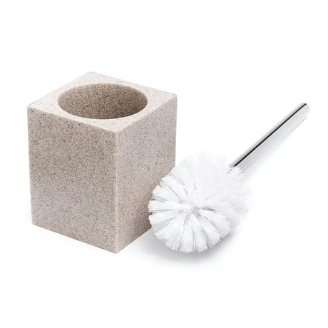 Samostojeći  ČETKA za Wc Optima Supera od polirezina u boji light-limestone
