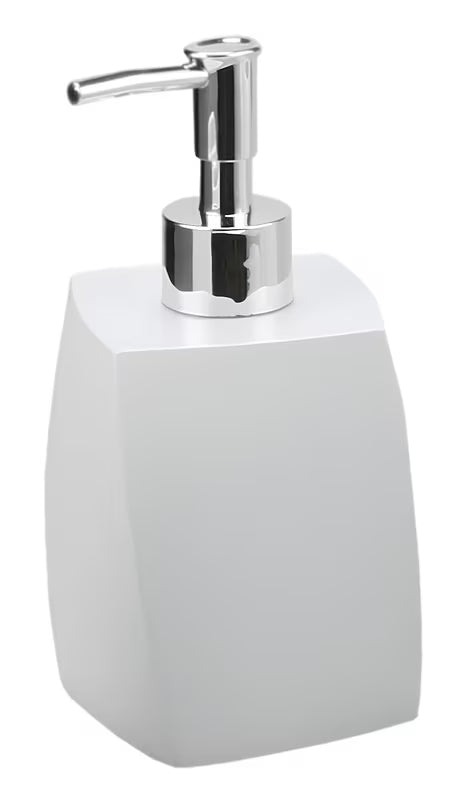 Bijeli samostojeći  dozator sapuna Optima Suza za kupaonicu