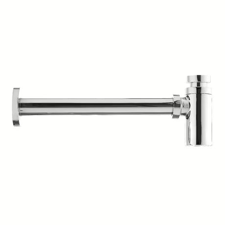 Kromirani dizajnerski sifon za umivaonik Optima Chrome promjera 32 mm pro za modernu kupaonicu.